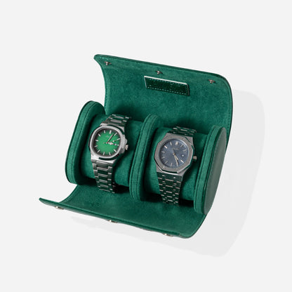 Premium Leather Watch Roll