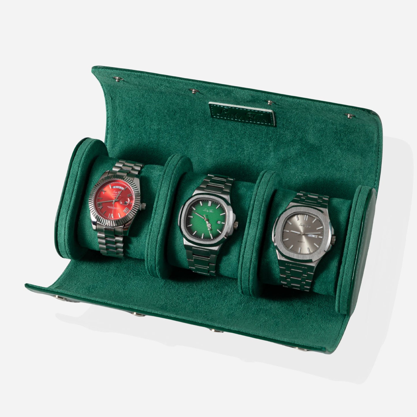 Premium Leather Watch Roll