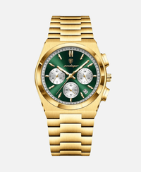 Chronograph Gold Emerald